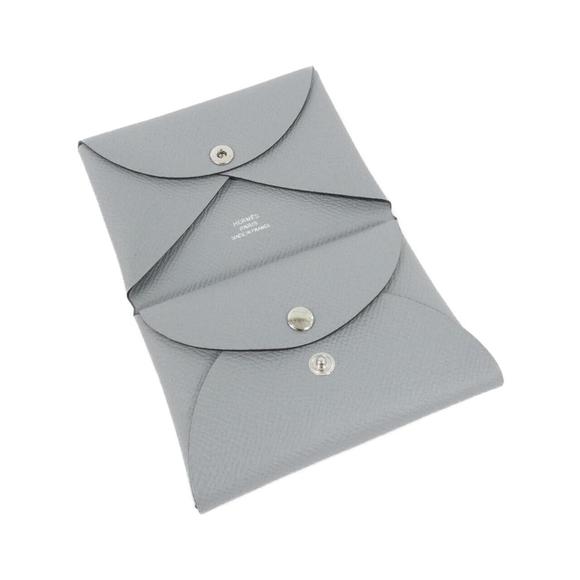 Hermes Hermès Calvi Duo 083035CK Wallet/Coin Case - Picture 2 of 3